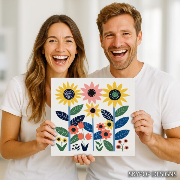 Sunflower Garden Art