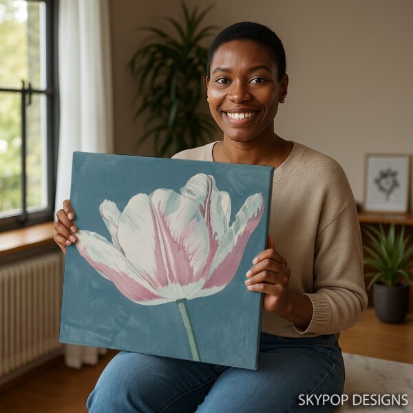 Tulip Bloom Art