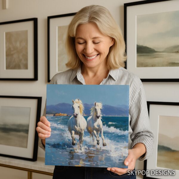 Horse Beach Art