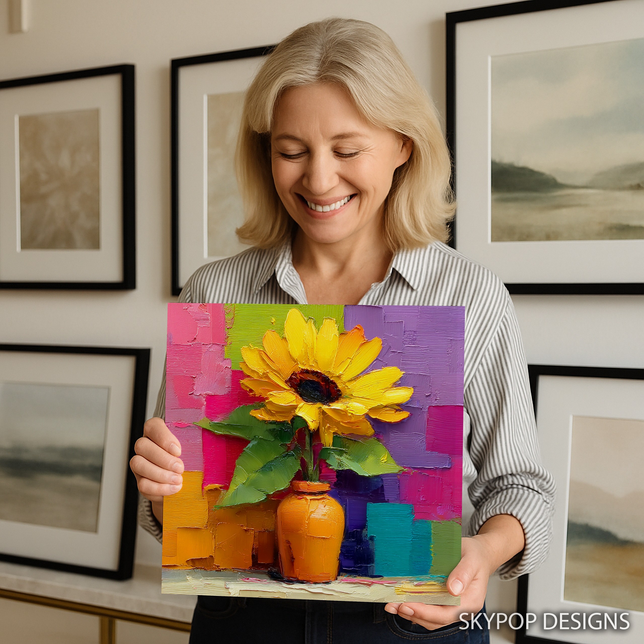 3.jpg Sunflower Vase Art