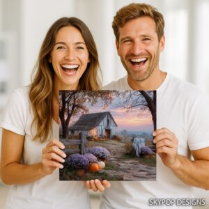 Autumn Barn Art