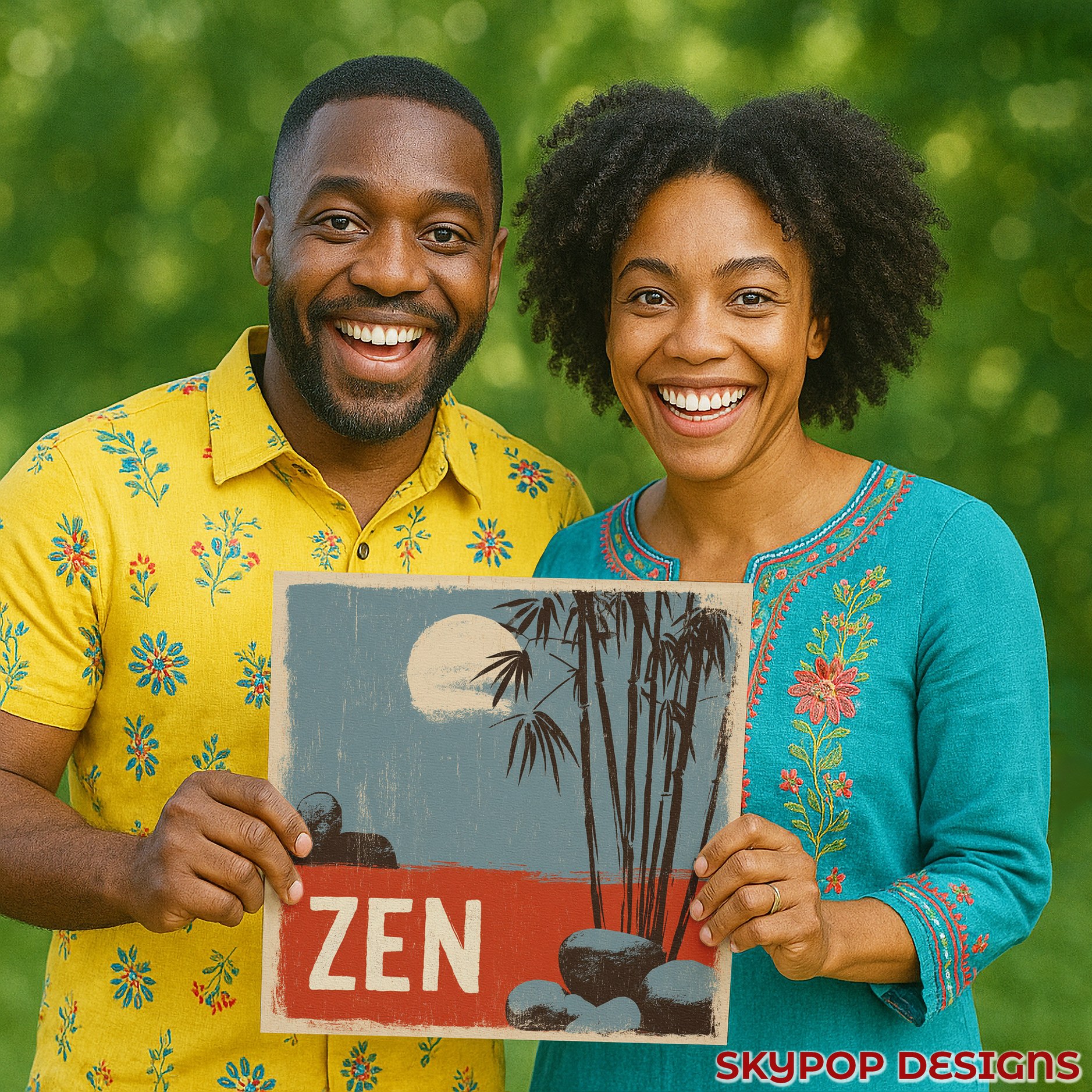 3.jpg Zen Bamboo Moon Art