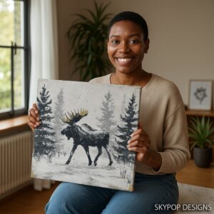 Moose Wall Art