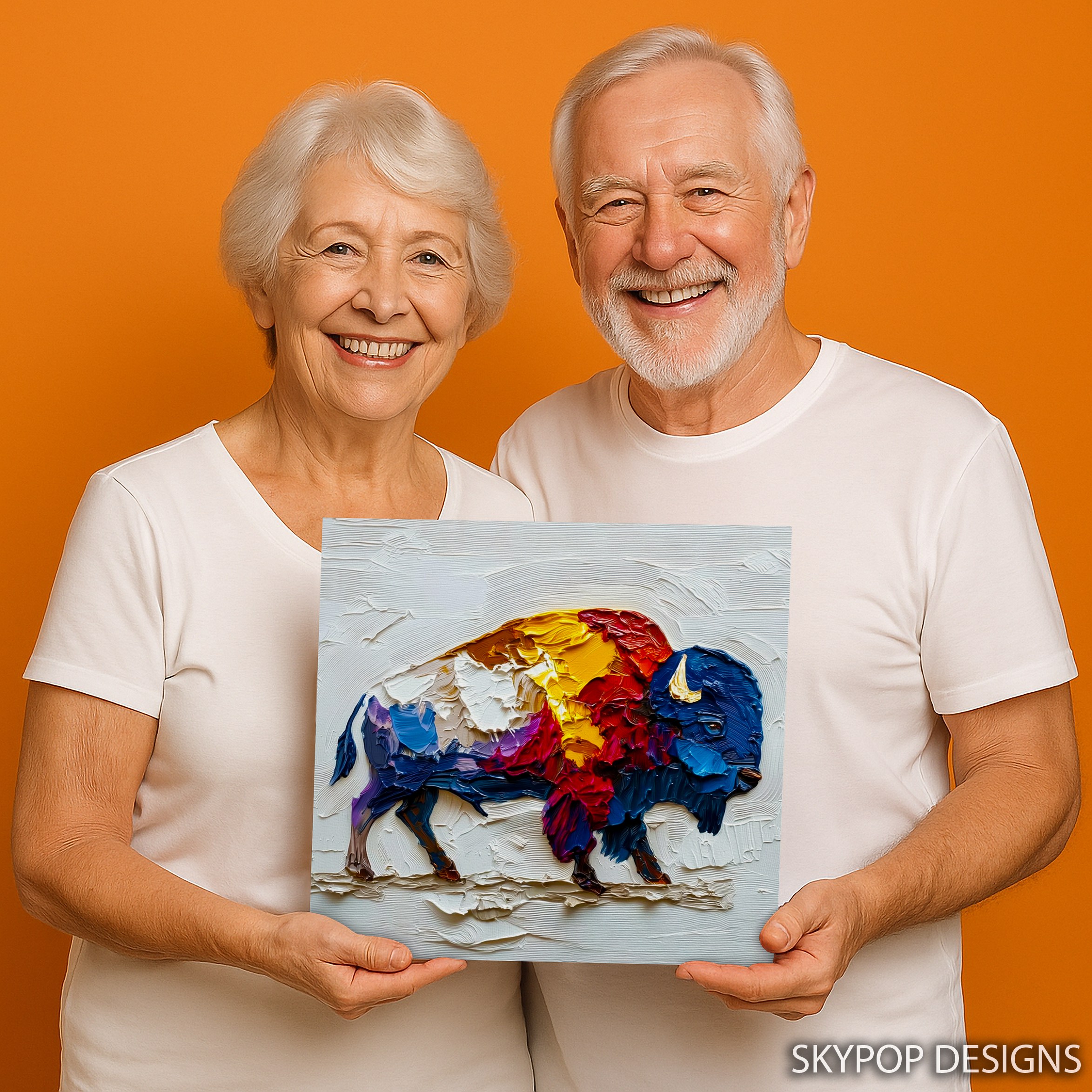 3.jpg Bison Wall Art