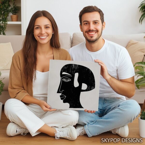 Abstract Face Art