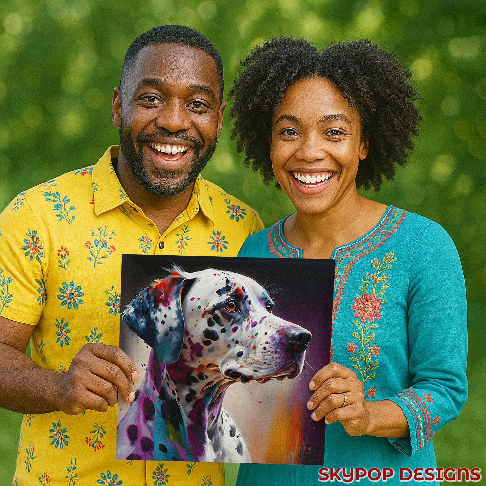 3.jpg Dalmatian Dog Art
