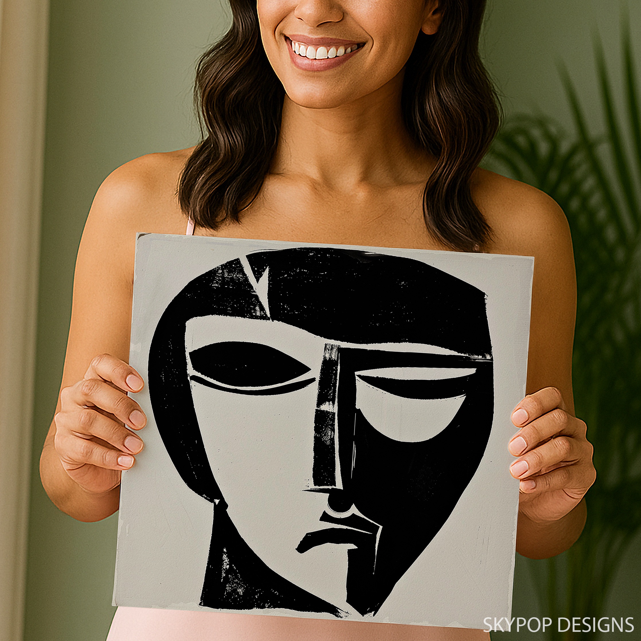 3.jpg Geometric Face Art