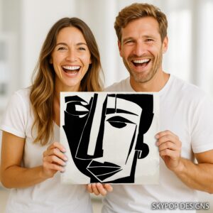 Geometric Face Art