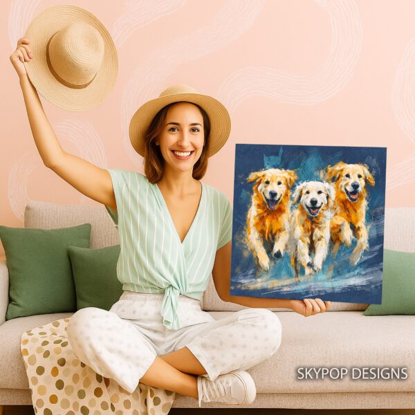 Golden Retriever Art