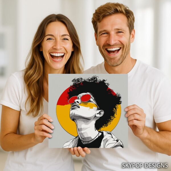 Afro Sunglasses Art