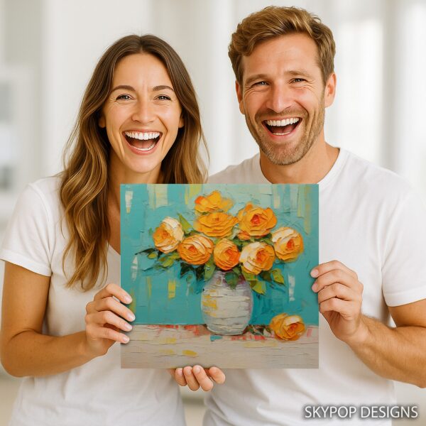 Yellow Roses Art
