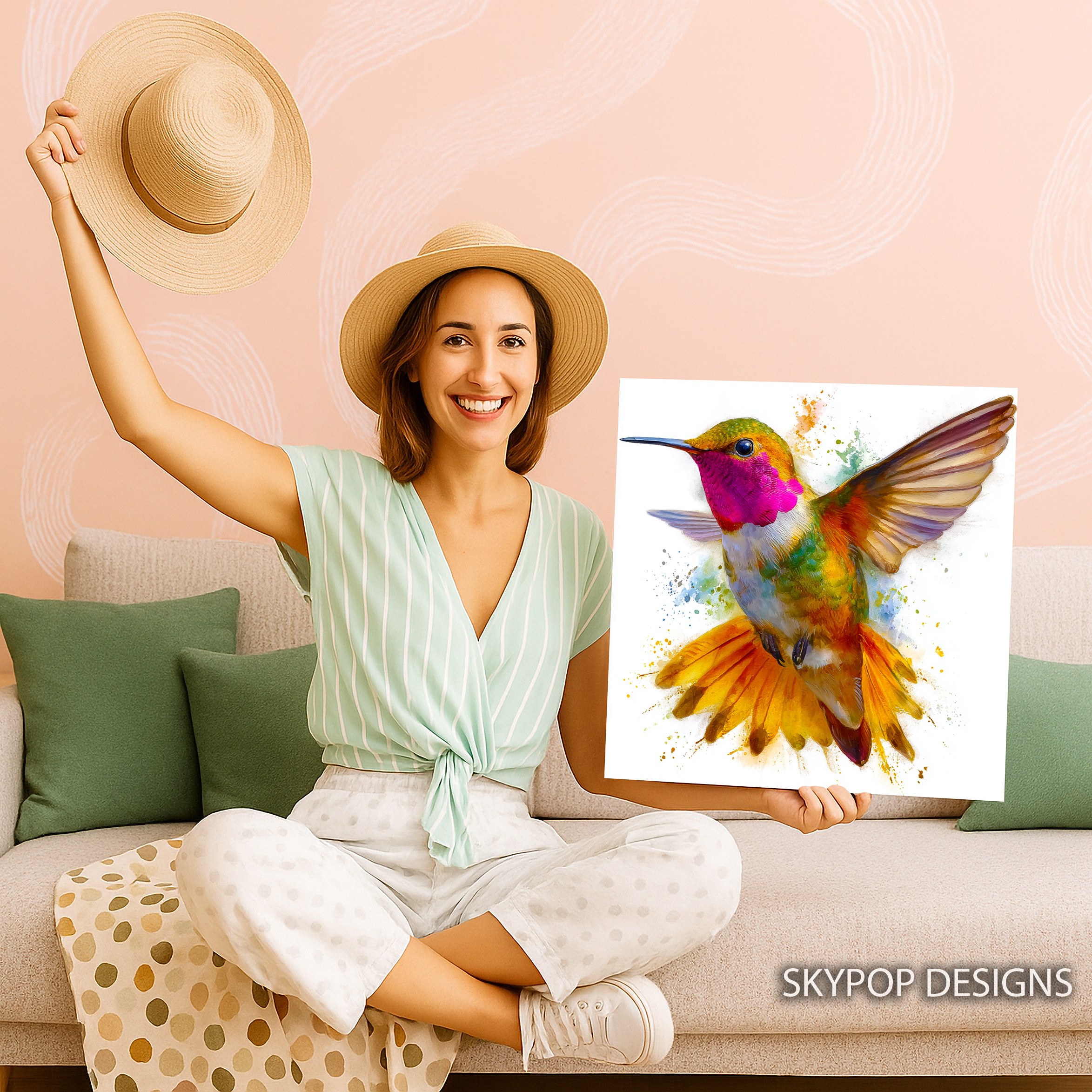 3.jpg Hummingbird Art