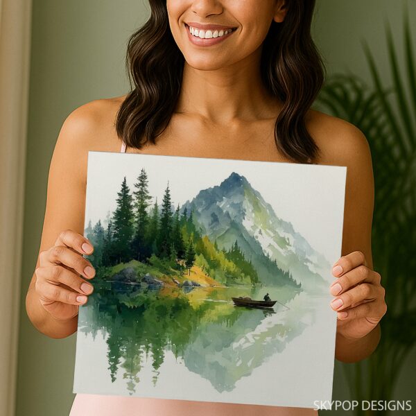 Mountain Lake Art