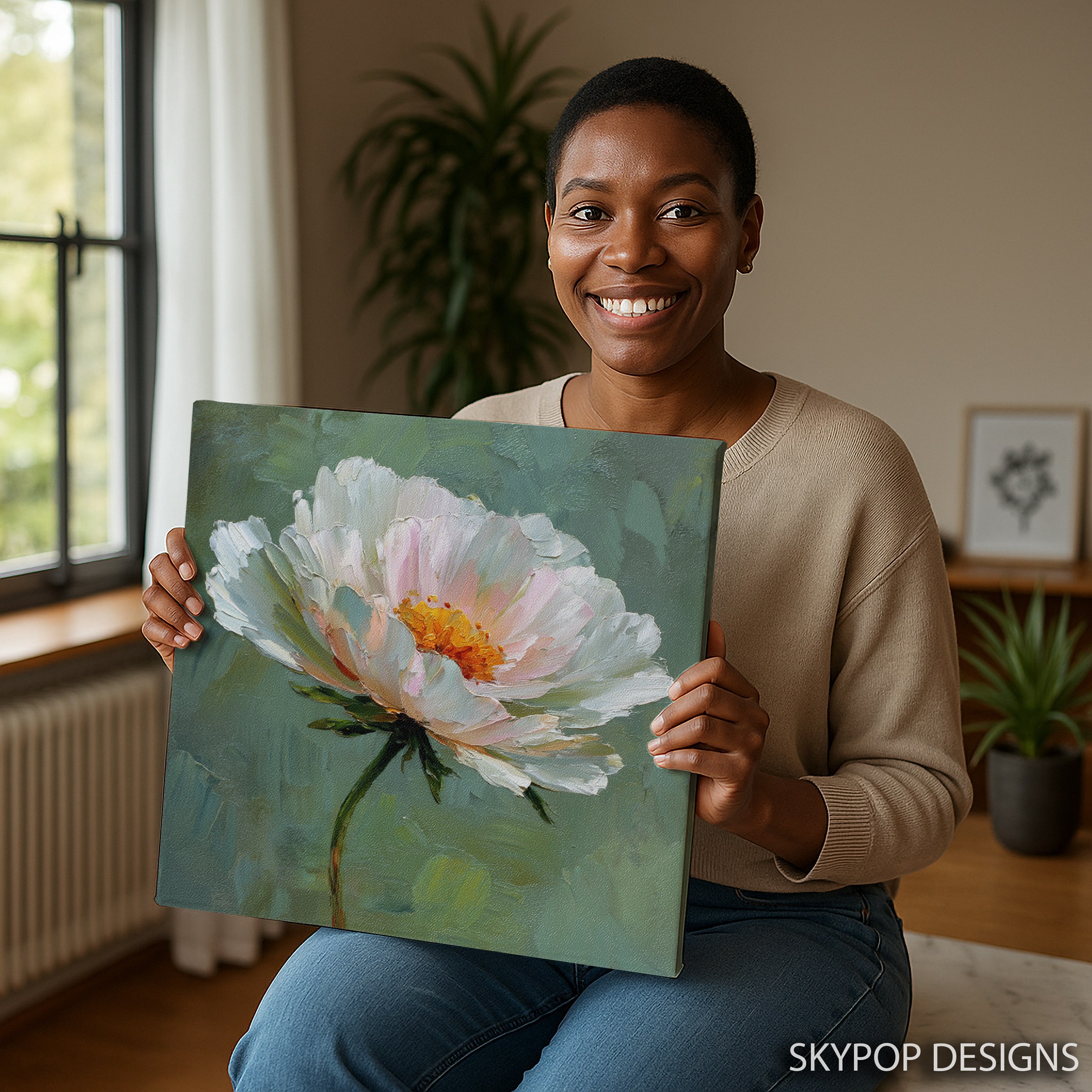 3.jpg Peony Bloom Art