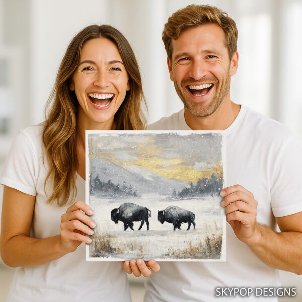 Bison Art
