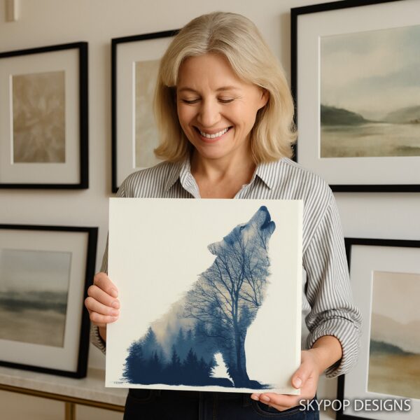 Wolf Forest Art