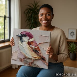 Colorful Bird Art