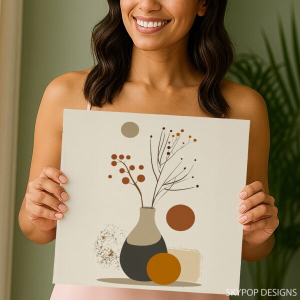 Autumn Branches Vase Art