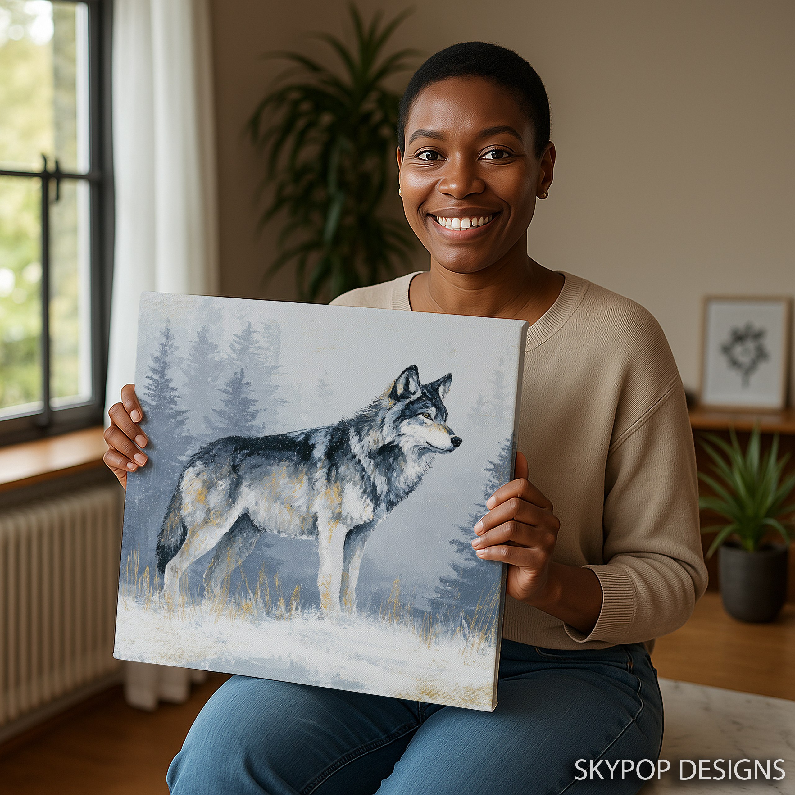 3.jpg Wolf Winter Art