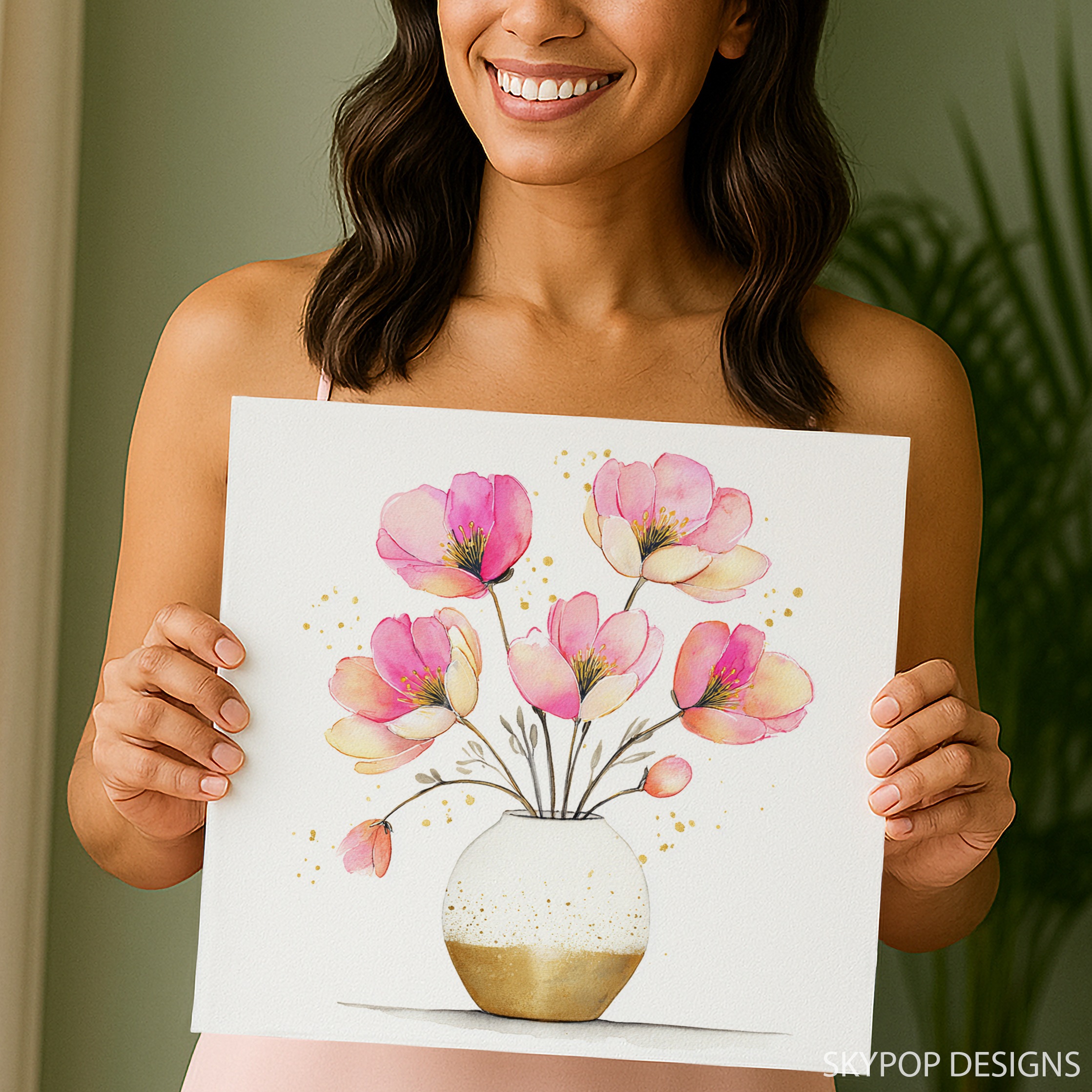 3.jpg Delicate Pink Blossoms Art
