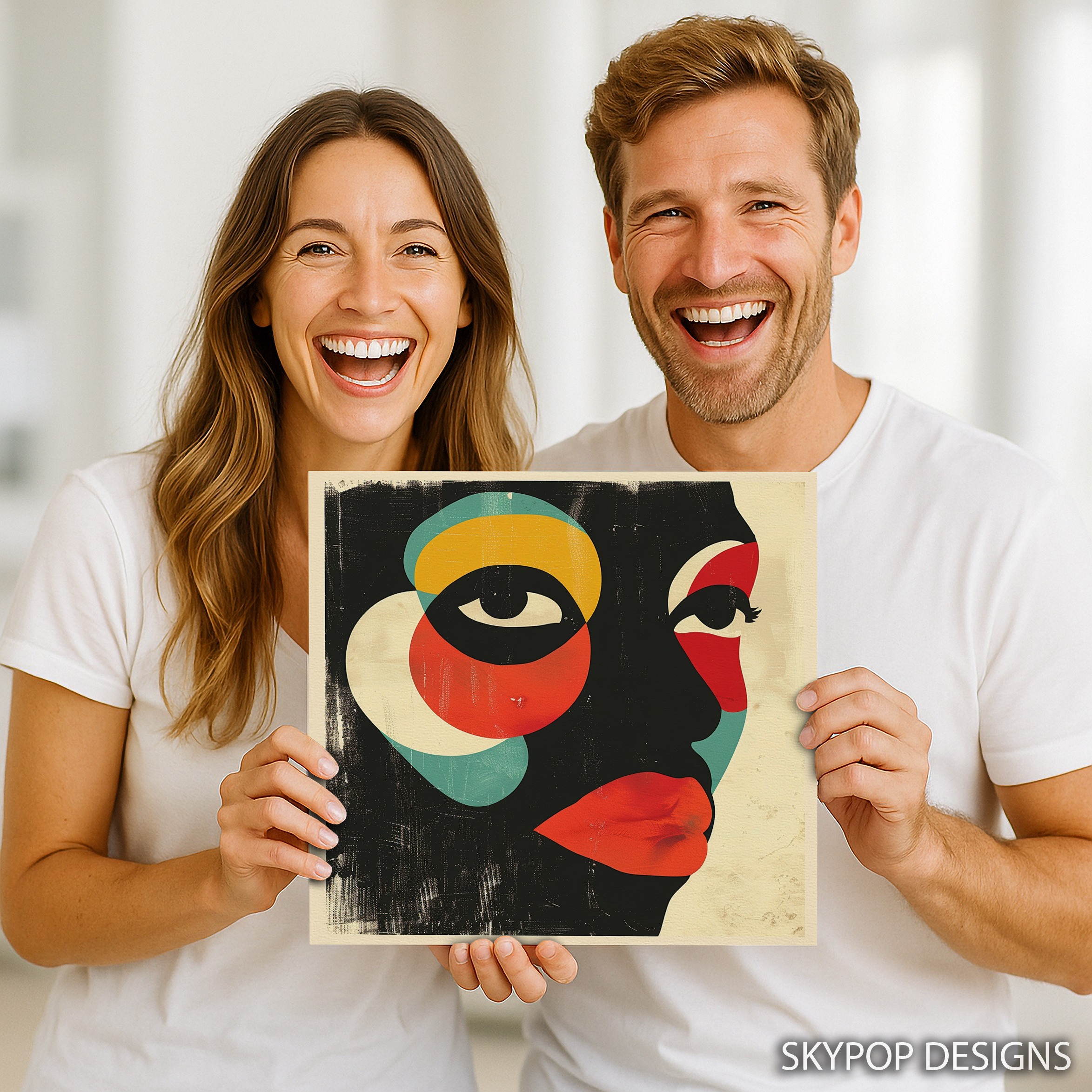 3.jpg Colorful Face Abstract Art