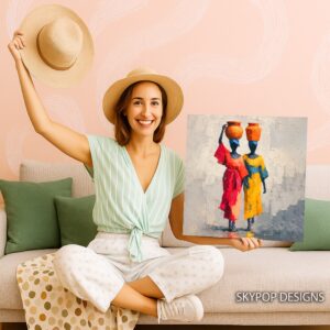 African Women Wall Art
