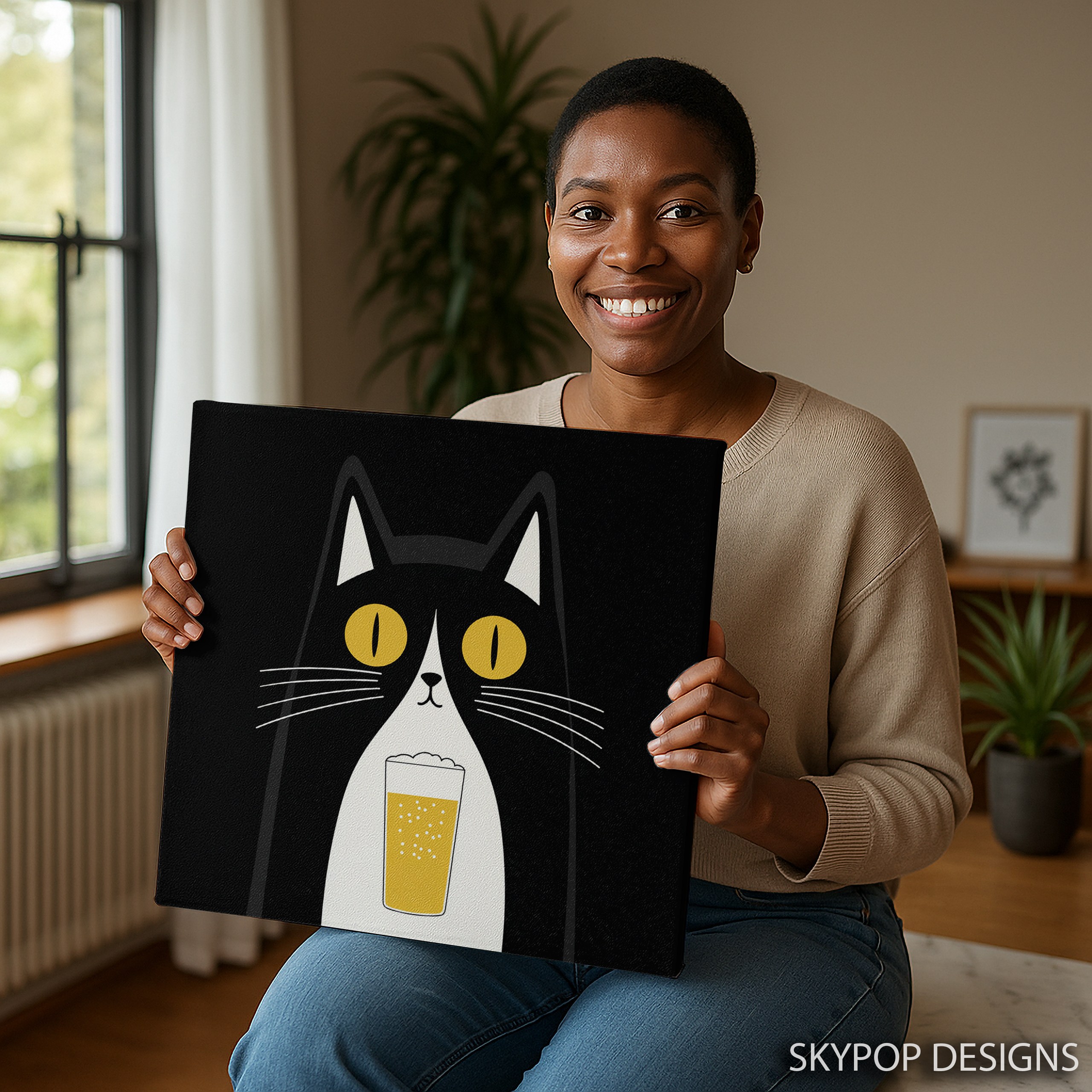3.jpg Cat Beer Art