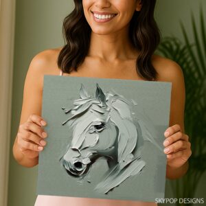 Horse Head Art
