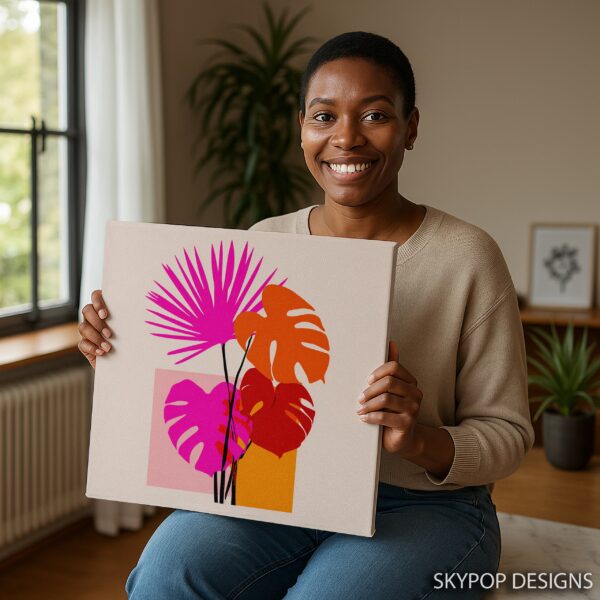 Tropical Leaf Art