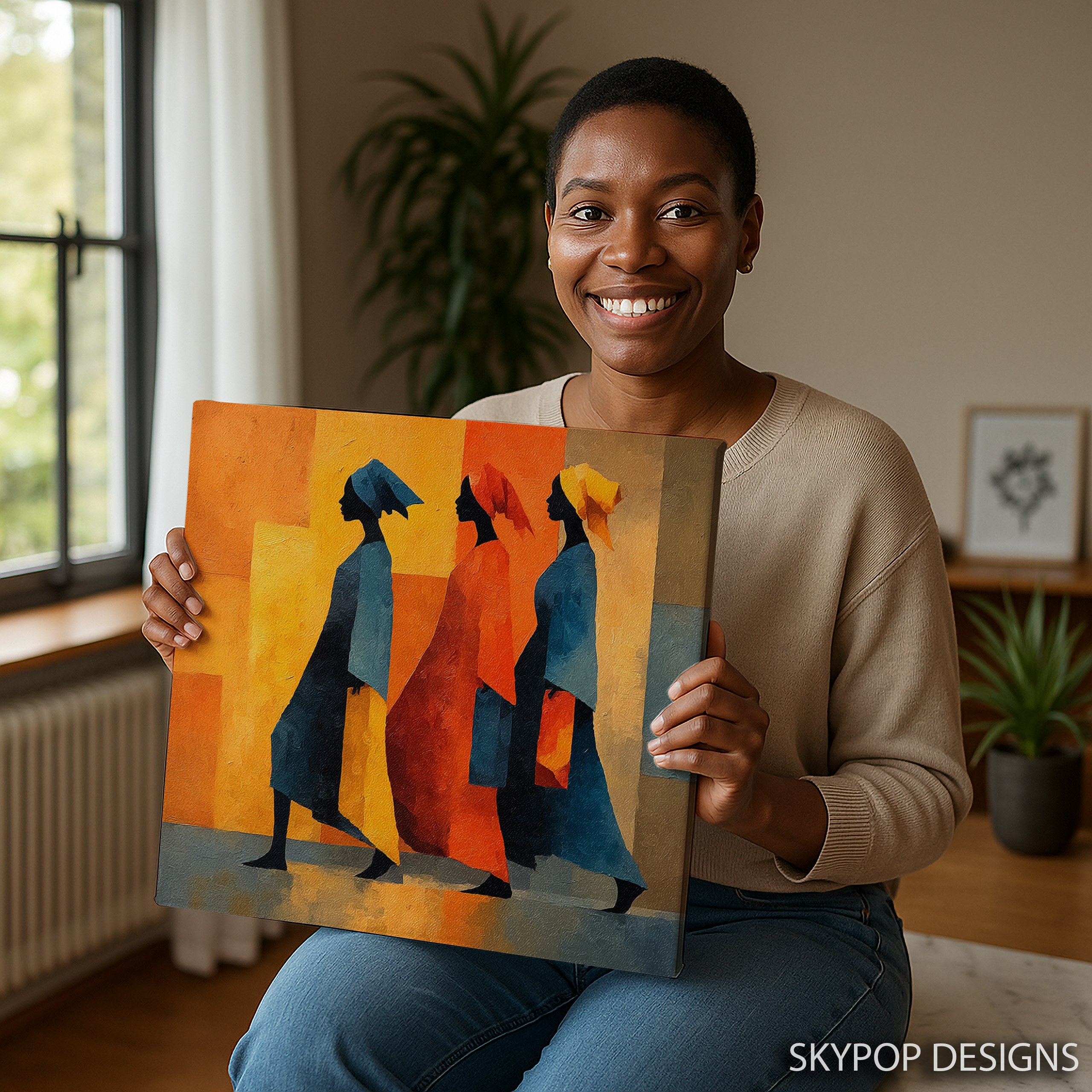 3.jpg Vibrant Silhouettes Art