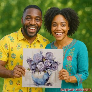 Lavender Roses Art