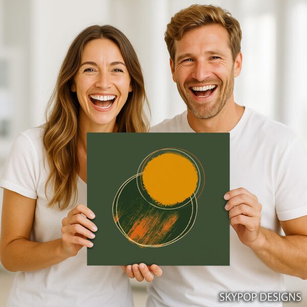 Geometric Sun Burst Art