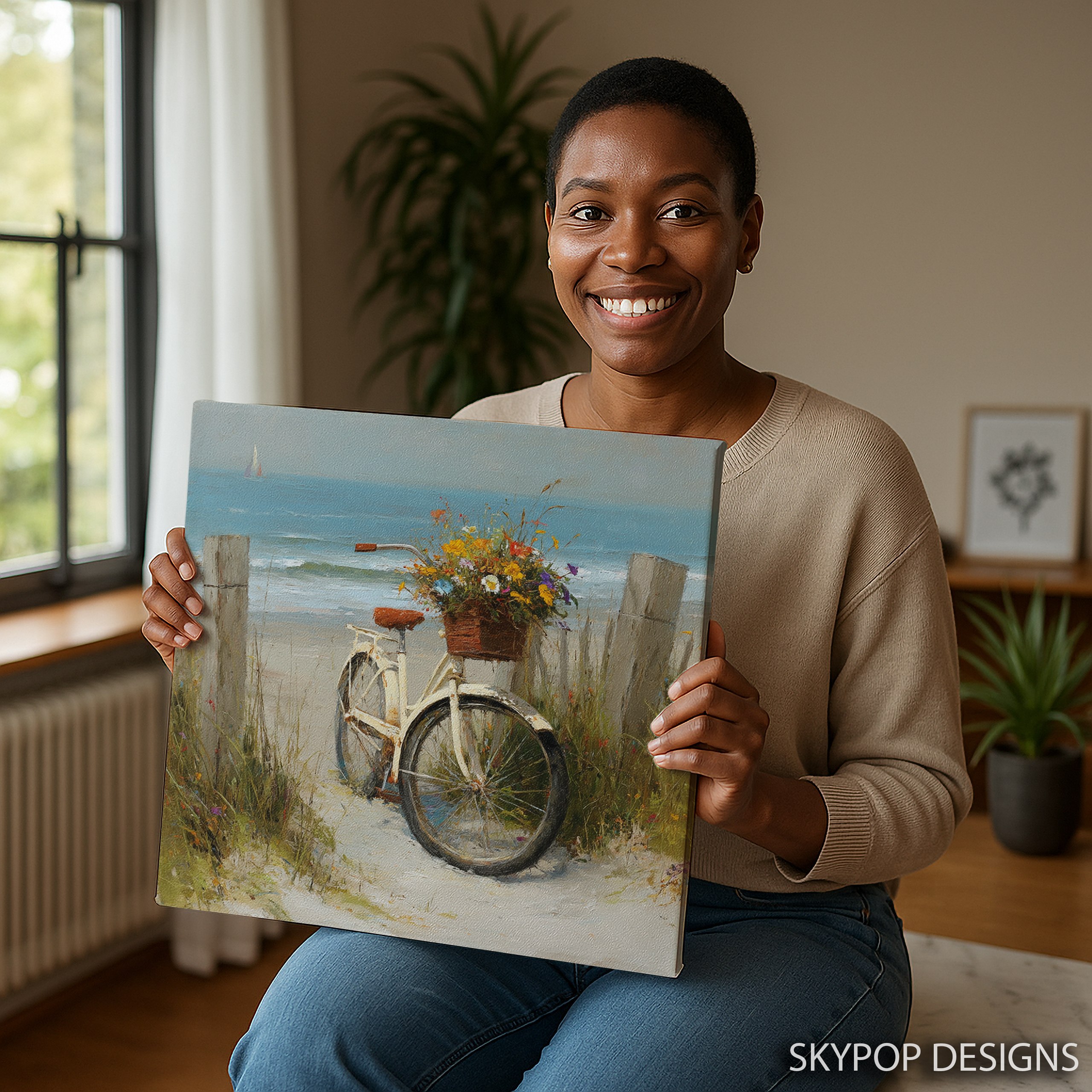 3.jpg Beach Bicycle Bliss Art