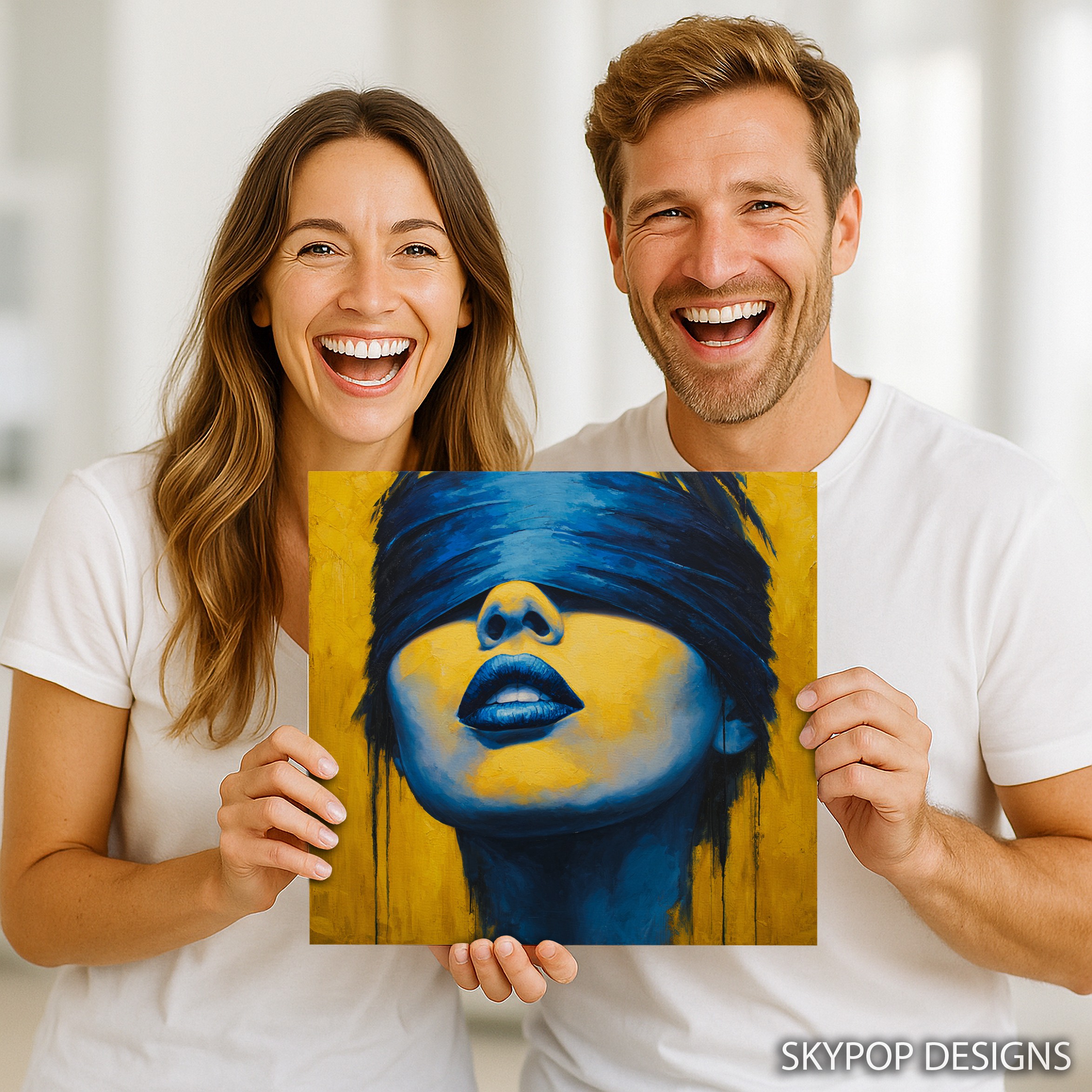 3.jpg Blue Lips Art