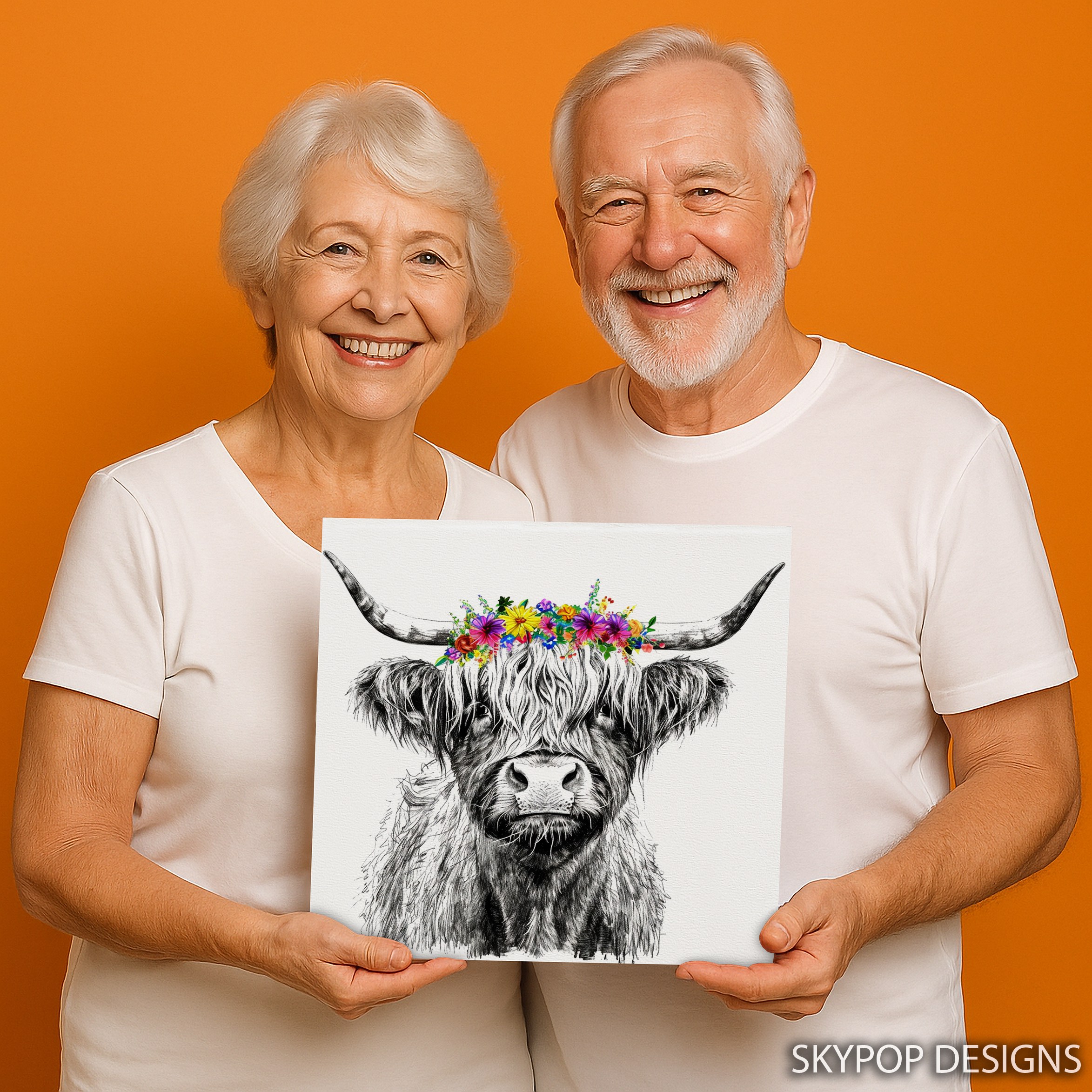 3.jpg Highland Cow Art