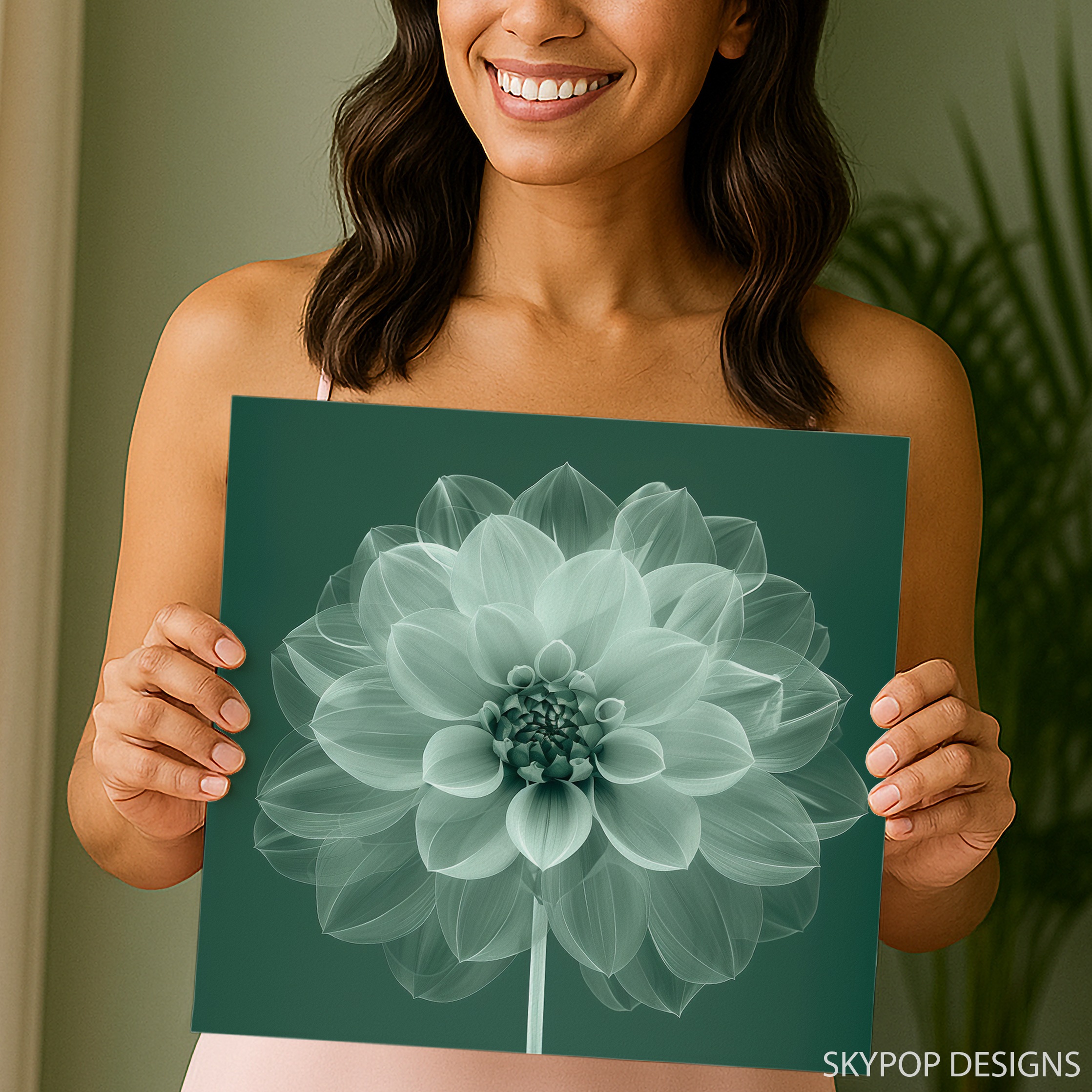 3.jpg Dahlia Bloom Art