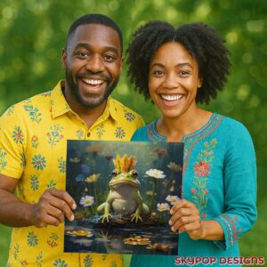 Frog King Art