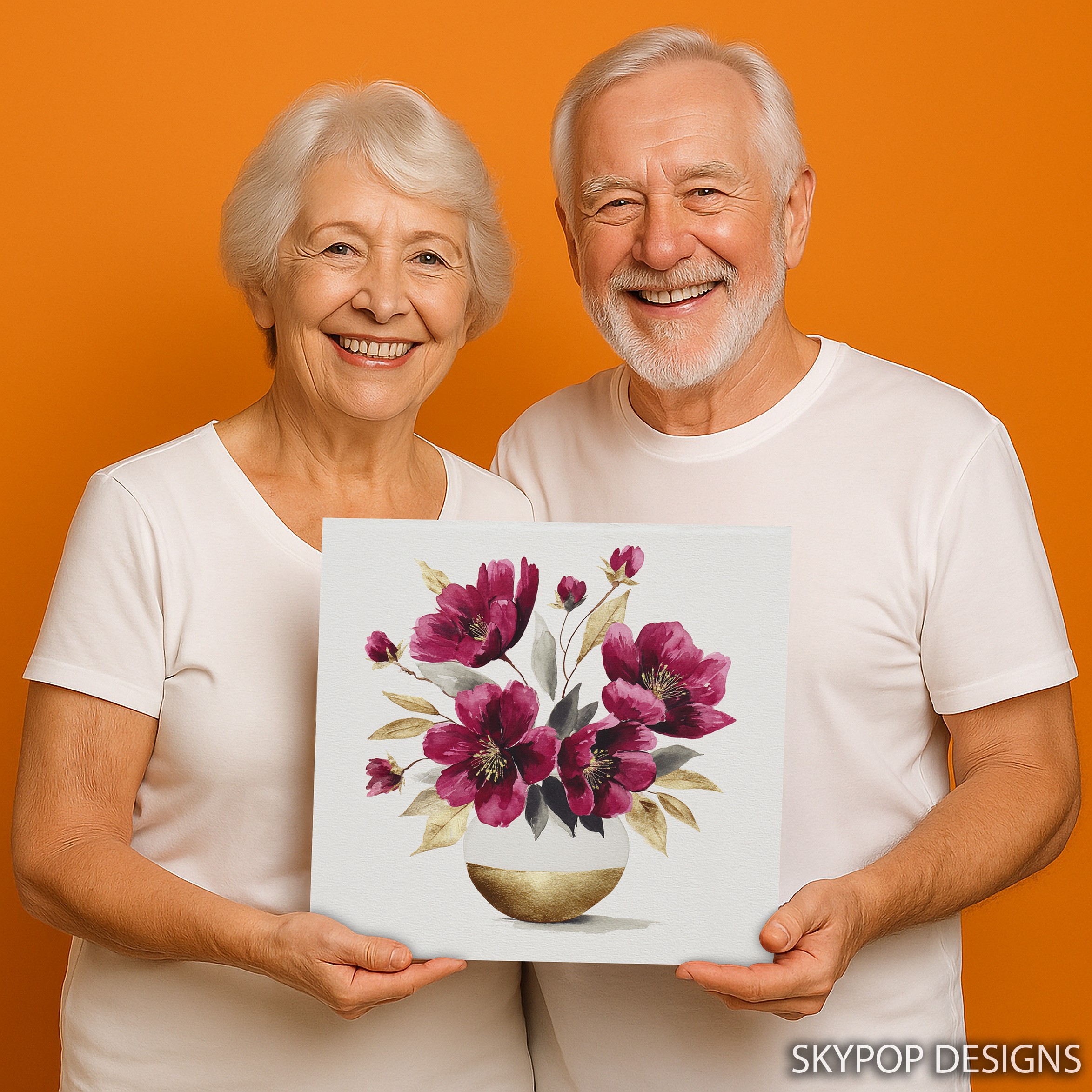 3.jpg Magenta Bloom Art