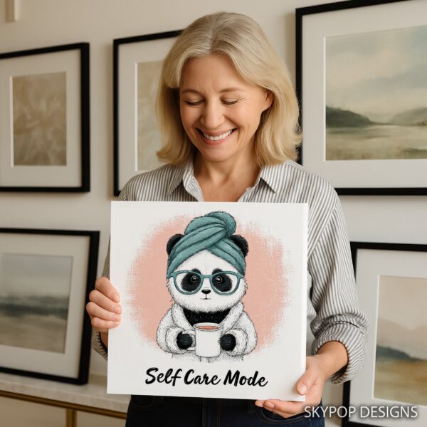 Panda Coffee Break Art