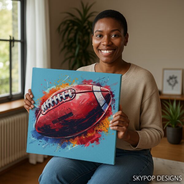 Dynamic Football Art