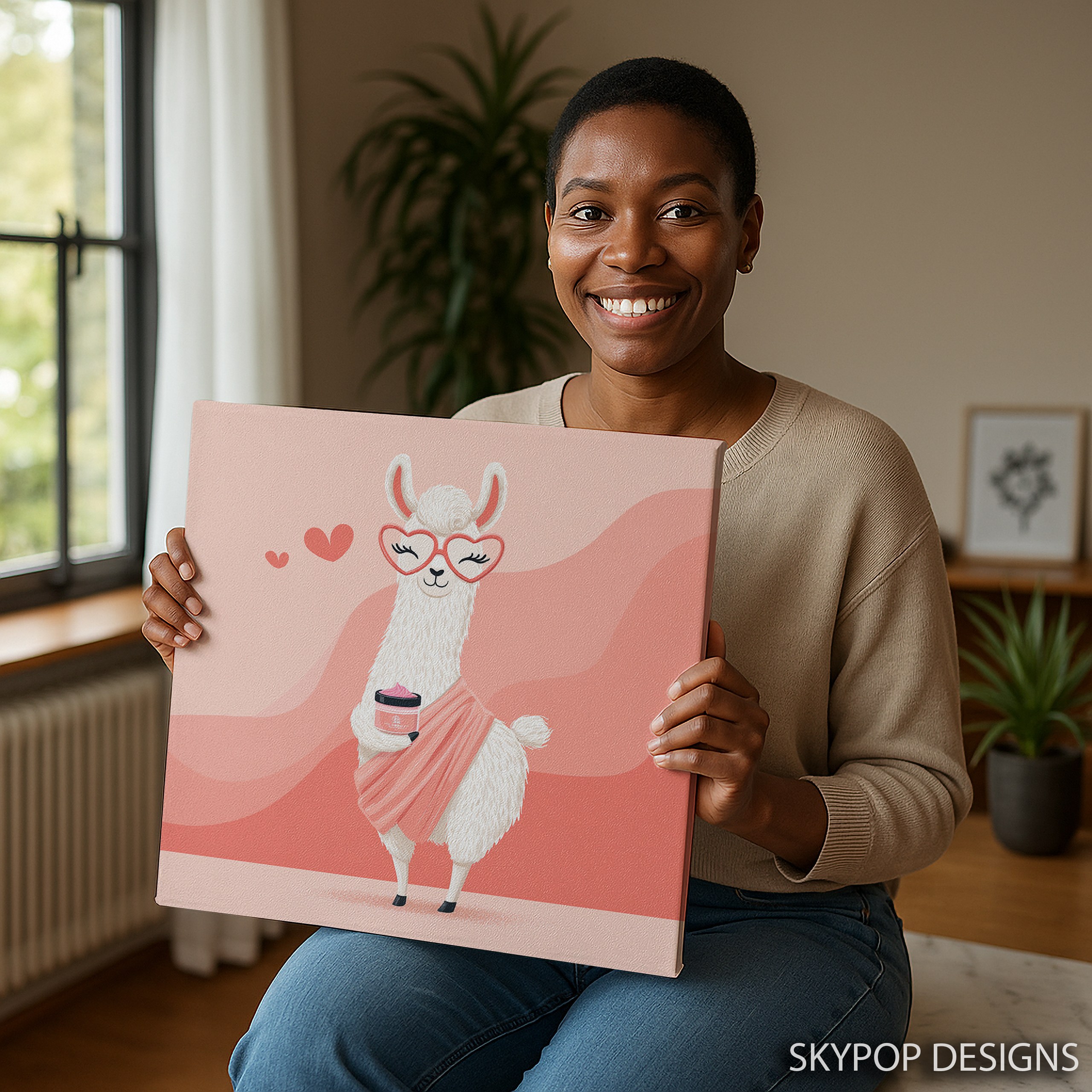 3.jpg Llama Love Coffee Art