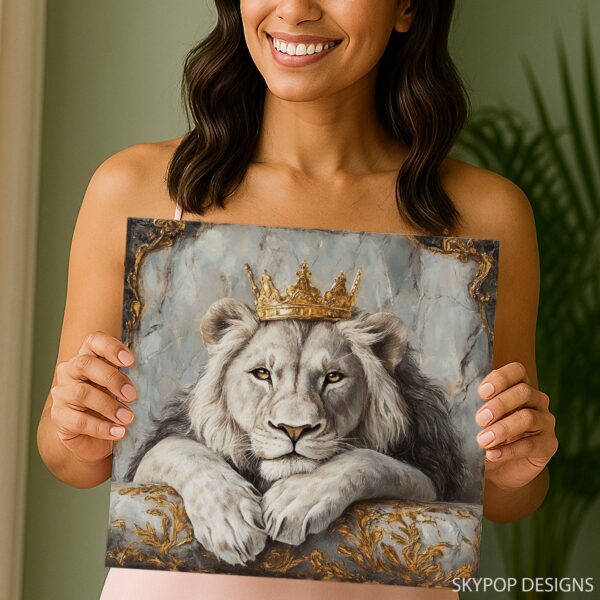Lion Crown Art