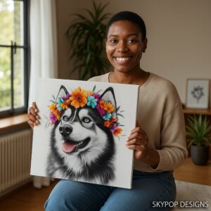Siberian Husky Art
