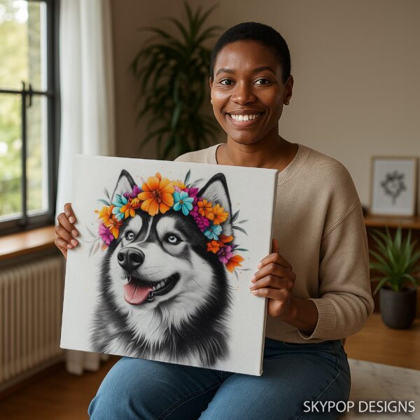 Siberian Husky Art