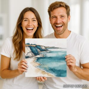 Coastal Cliff Art