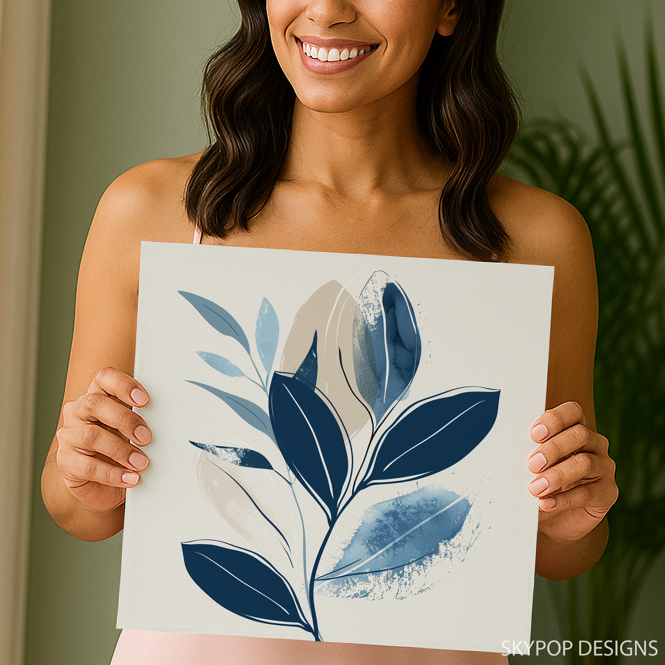 3.jpg Blue Leaf Art