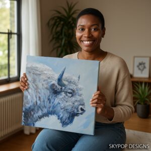 Bison Art