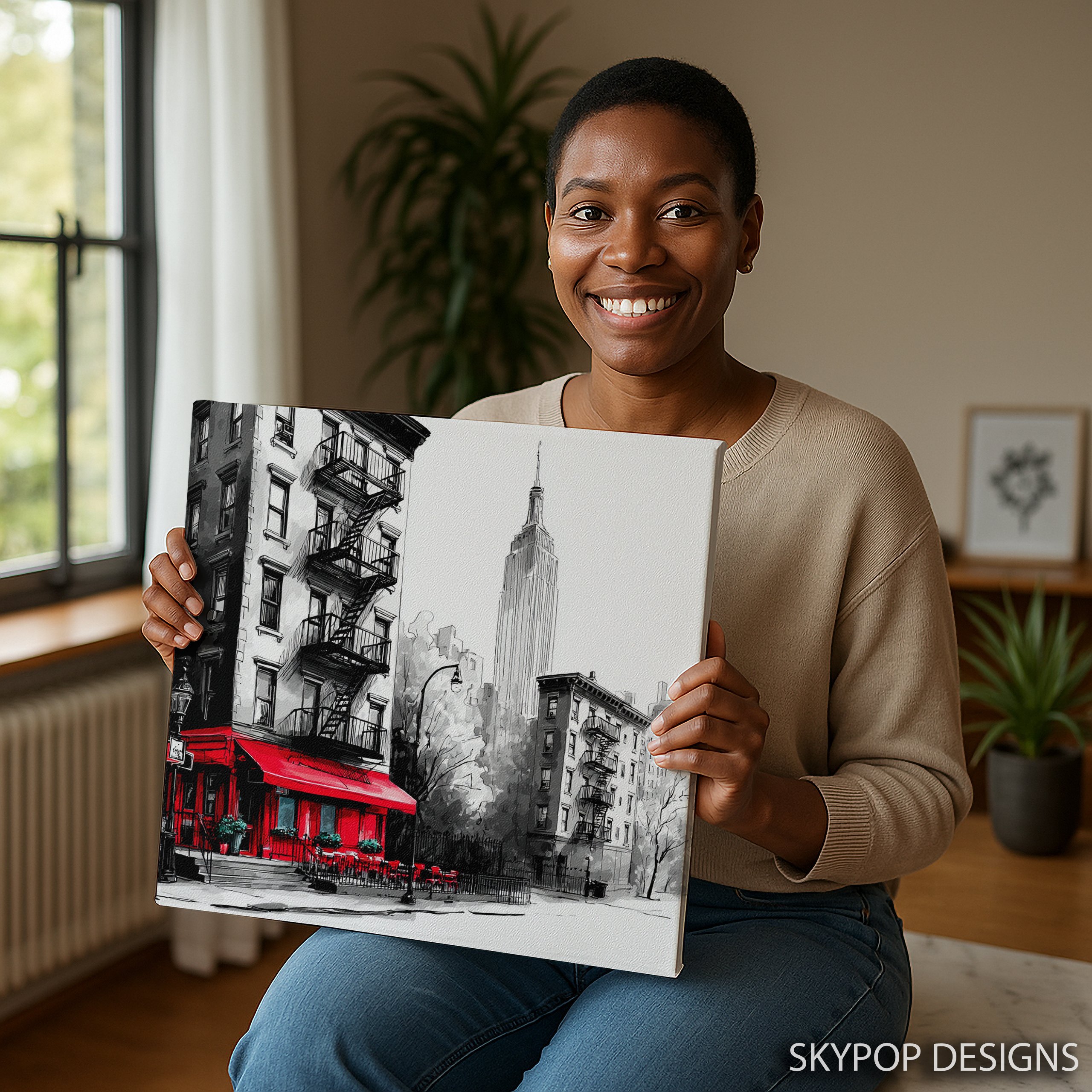3.jpg New York City Cafe Art