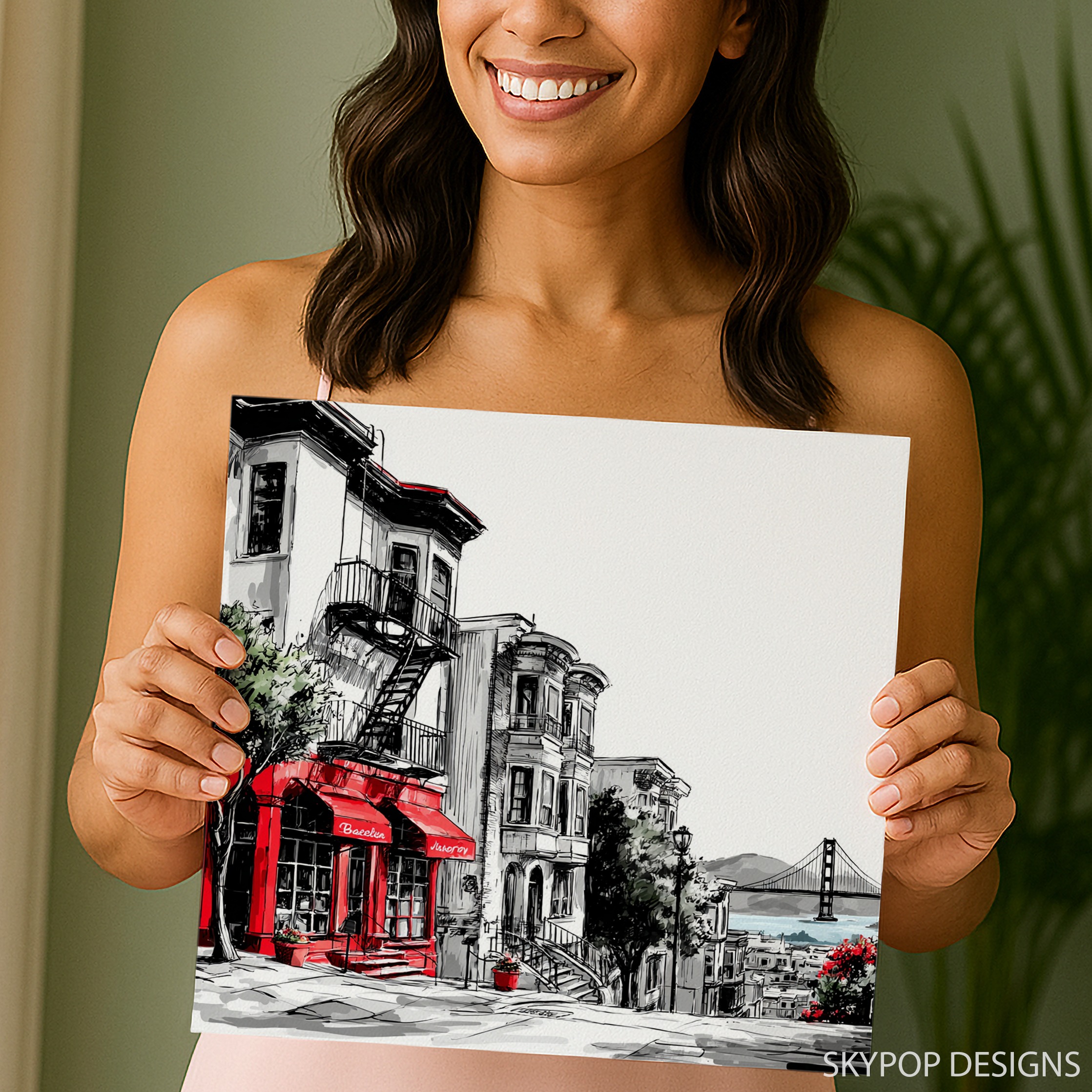 3.jpg San Francisco Street Scene Art