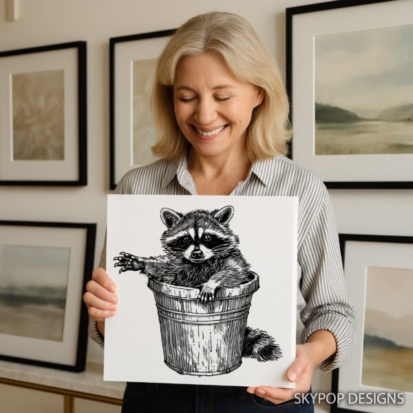 Raccoon Art